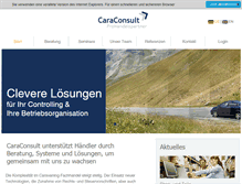 Tablet Screenshot of caraconsult.de